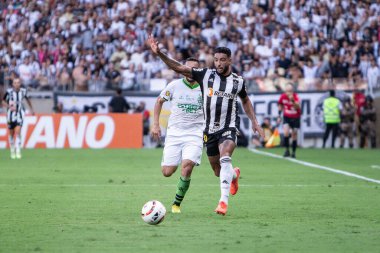 Mineiro Soccer Championship: Atletico MG vs America MG. February 25, 2023, Belo Horizonte, Minas Gerais, Brazil:  Soccer match between ATLETICO/MG and AMERICA/MG, valid for the 7th round of the 2023 Mineiro Soccer Championship