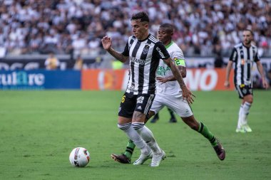 Mineiro Soccer Championship: Atletico MG vs America MG. February 25, 2023, Belo Horizonte, Minas Gerais, Brazil:  Soccer match between ATLETICO/MG and AMERICA/MG, valid for the 7th round of the 2023 Mineiro Soccer Championship