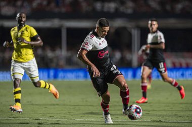 Paulista Soccer Championship: Sao Paulo vs Sao Bernardo. February 25, 2023, Sao Paulo, Brazil: Wellington Rato during a soccer match between Sao Paulo and Sao Bernardo, valid for the eleventh round of the 2023 Paulista Soccer championship