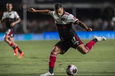 Paulista Soccer Championship: Sao Paulo vs Sao Bernardo. February 25, 2023, Sao Paulo, Brazil: Wellington Rato during a soccer match between Sao Paulo and Sao Bernardo
