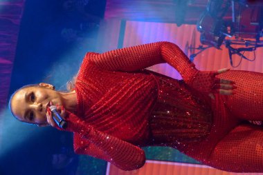 Ivete Sangalo performs at Bar Brahma Box Stand. February 25, 2023, Sao Paulo, Brazil: Ivete Sangalo was the main attraction at Bar Brahma Box Stand on the night of the Carnival Champions of Sao Paulo. 