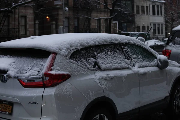 Aftermath Snowfalls New York February 2023 New York Usa Much — ストック写真