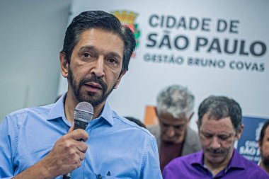 The inauguration of  Descomplica SP program in Sao Paulo.  March 01, 2023, Sao Paulo, Brazil: The Descomplica SP program officially opens on Wednesday (01) with another unit at Rua Breno Ferraz do Amaral