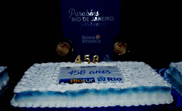Rio Janeiro 458 Yıldönümünü Kutluyor Mart 2023 Rio Janeiro Brezilya — Stok fotoğraf