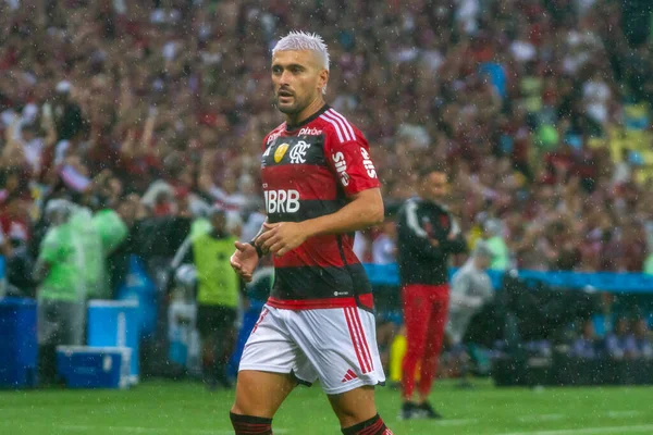 Recopa Sudamerica Fußballmeisterschaft 2023 Flamengo Gegen Independente Del Valle Februar — Stockfoto