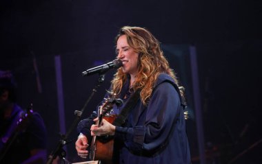 Ana Carolina performs at Vivo Rio. March 02, 2023, Rio de Janeiro,Brazil: Brazilian singer Ana Carolina performs live at Vivo Rio at Flamengo park in the south zone of Rio on Thursday (02)
