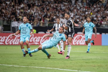 Copa Libertadores: Atletico MG vs Carabobo. March 01, 2023, Belo Horizonte, Minas Gerais, Brazil: Hulk of Atletico MG celebrates his goal during a soccer match between Atletico MG and Carabobo, valid for the 2023 Copa Libertadores da America