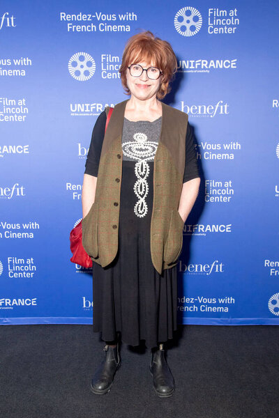 The 28th Rendez-Vous With French Cinema. March 02, 2023, New York, New York, USA: Director Patricia Mazuy attends opening night of the 28th Rendez-Vous with French Cinema showcase at The Walter Reade Theater at Lincoln Center on March 2, 2023 