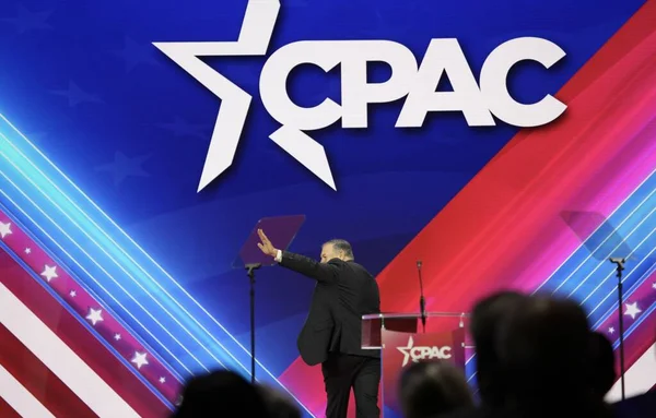 Mike Pompeo 70Th United States Secretary State Cpac Covention Maryland — 图库照片