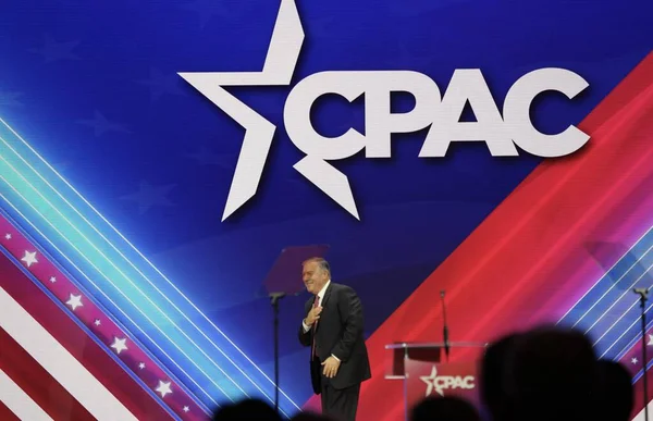 Mike Pompeo 70Th United States Secretary State Cpac Covention Maryland — Foto de Stock