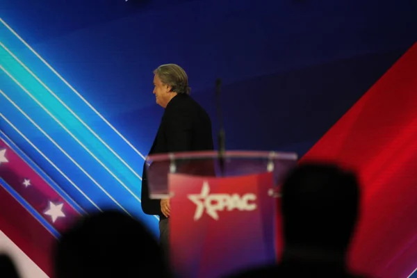 Steve Banon Cpac Covention Maryland March 2023 Maryland Usa Steve — Stock Fotó