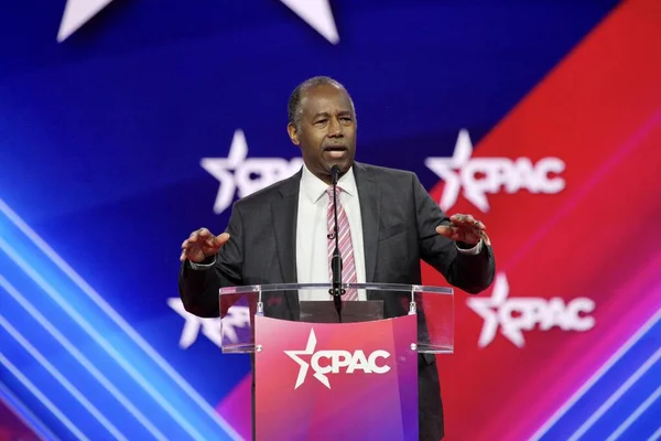 Ben Carson Lors Covention Cpac Dans Maryland Mars 2023 Maryland — Photo