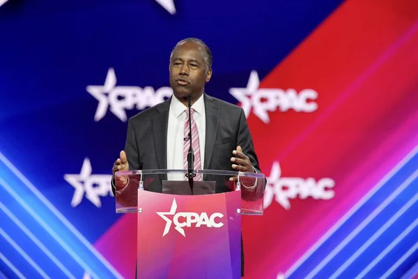 Ben Carson Lors Covention Cpac Dans Maryland Mars 2023 Maryland — Photo