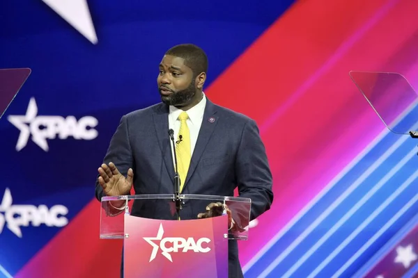 Byron Donalds Cpac Convention Maryland March 2023 Maryland Usa Congressman — Foto de Stock