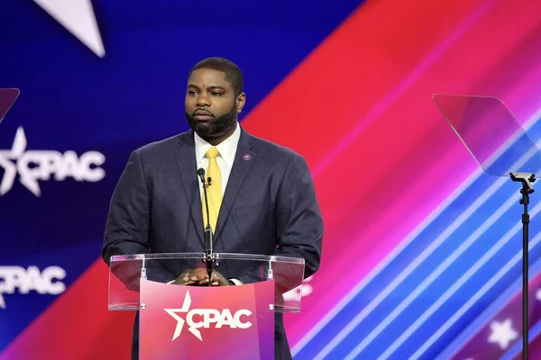 Byron Donalds Cpac Convention Maryland March 2023 Maryland Usa Congressman — 스톡 사진