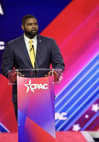 Byron Donalds Cpac Convention Maryland March 2023 Maryland Usa Congressman — Foto Stock