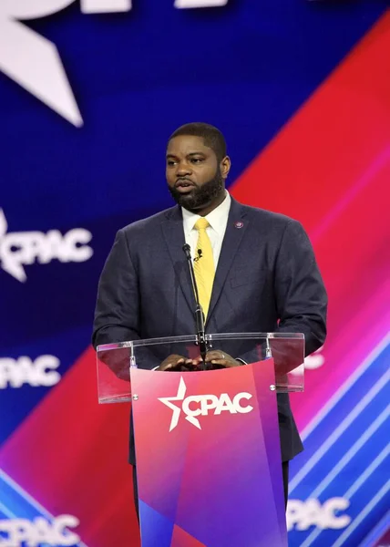 Byron Donalds Cpac Convention Maryland March 2023 Maryland Usa Congressman — Stock Photo, Image