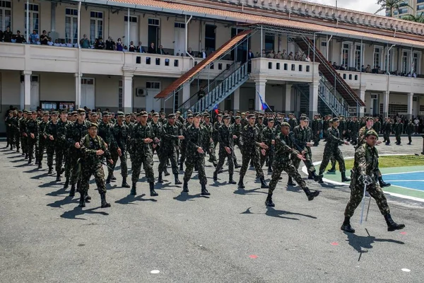 サンパウロ州知事 Tarciioは軍事大学のリーダーシップのハンドオーバー式に出席します 2023年3月3日ブラジル サンパウロ フリータス タルシシオ フリータス サンパウロ州知事が軍事大学の指導者の引渡し式に出席 — ストック写真