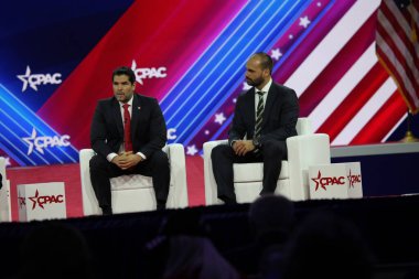 Eduardo Bolsonaro at CPAC Covention Protecting America Now in Maryland. March 04, 2023, Maryland, USA: Eduardo Bolsonaro at the CPAC convention  Protecting America Now which is taking place at Gaylord National Resort