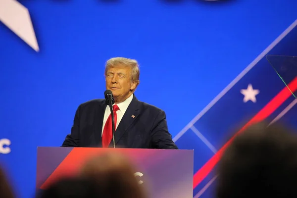 Donald Trump Cpac Covention Protecting America Now Maryland Marzo 2023 —  Fotos de Stock