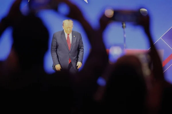 Donald Trump Cpac Covention Protecting America Now Maryland Března 2023 — Stock fotografie