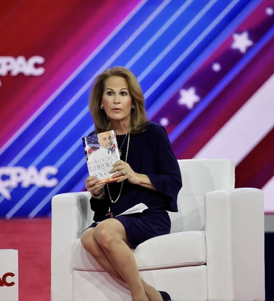 Mark Levin Julie Strauss Levin Cpac Covention Protecting America Now — Foto Stock