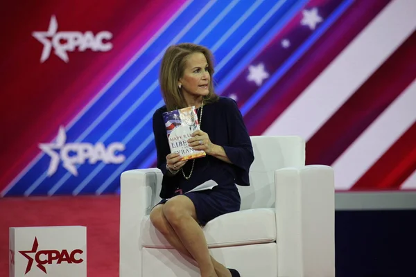 Mark Levin Julie Strauss Levin Cpac Covention Protecting America Now — Stock Photo, Image