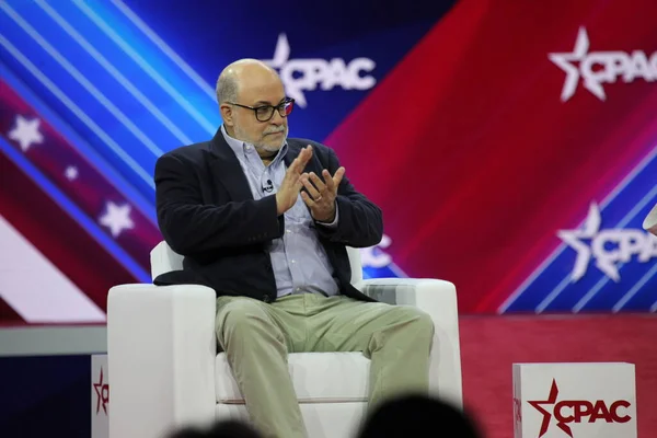 Mark Levin Julie Strauss Levin Cpac Covention Protecting America Now — Stock Fotó
