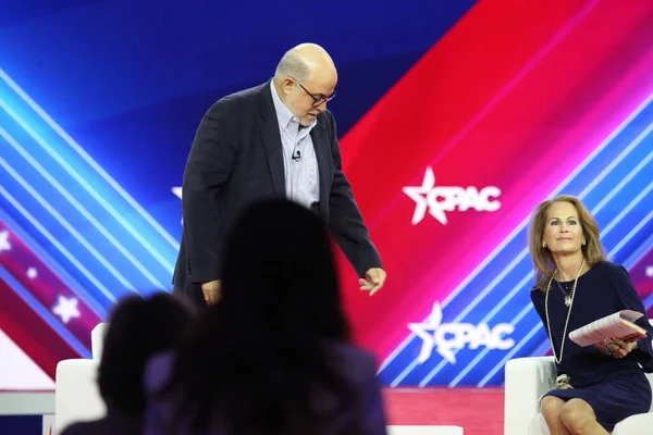 Mark Levin Och Julie Strauss Levin Cpac Covention Protecting America — Stockfoto