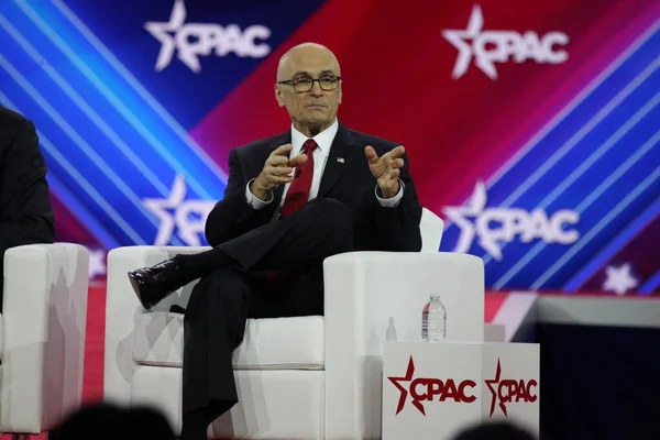 Cpac Covention Protecting America Now Gaylord National Resort Convention Center — Stok fotoğraf