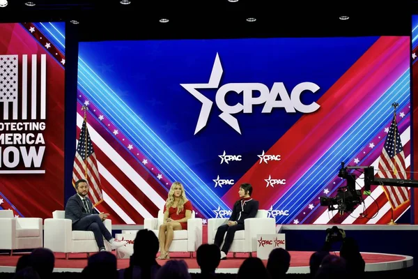 Cpac Covention Protecting America Now Gaylord National Resort Convention Center — 스톡 사진