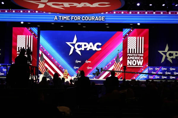Cpac Covention Protecting America Now Gaylord National Resort Convention Center — Foto de Stock