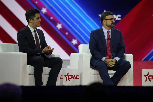 Cpac Covention Protecting America Now Gaylord National Resort Convention Center — Stok fotoğraf