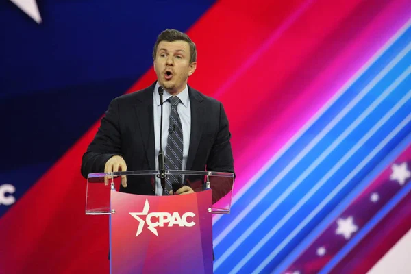 Cpac Covention Protecting America Now Gaylord National Resort Convention Center — ストック写真