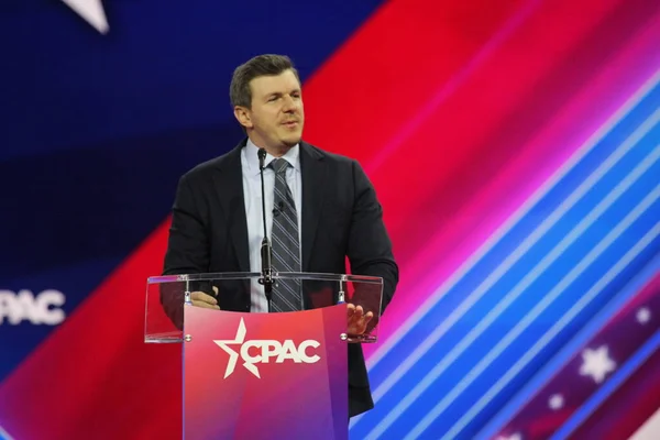 Cpac Covention Protecting America Now Gaylord National Resort Convention Center — Stok fotoğraf