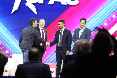 CPAC Covention 'dan Lee Zeldin Maryland' deki Amerika 'yı koruyor. 4 Mart 2023, Maryland, ABD: Lee Zeldin, eski ABD Kongre Üyesi ve 2022 New York Eyaleti Valisi adayı.