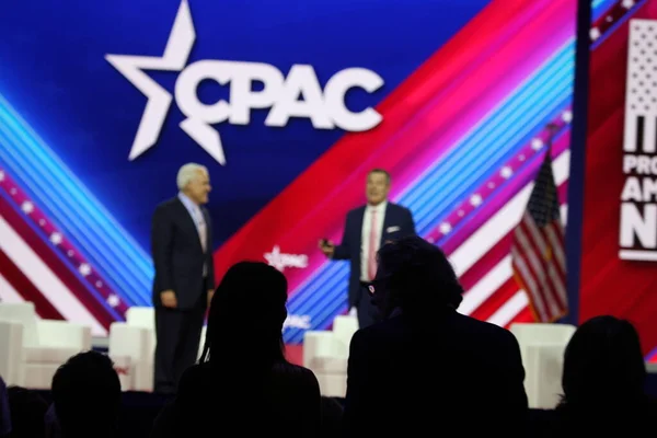 Cpac Covention Protecting America Now Gaylord National Resort Convention Center — Fotografia de Stock