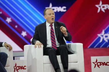 CPAC Covention 'dan Lee Zeldin Maryland' deki Amerika 'yı koruyor. 4 Mart 2023, Maryland, ABD: Lee Zeldin, eski ABD Kongre Üyesi ve 2022 New York Eyalet Valiliği adayı.  
