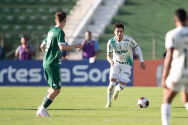 Paulista Futbol Şampiyonası Guarani, Palmeiras 'a karşı. 5 Mart 2023, Campinas, Sao Paulo, Brezilya: Estadio Brinco de Ouro da Princesa 'da yapılan 2023 Paulista Şampiyonası' nın 12. turu için Guarani ile Palmeiras arasındaki futbol maçı