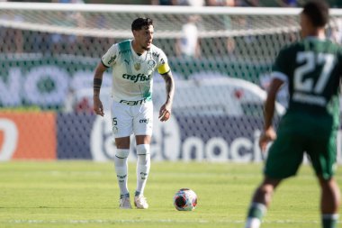 Paulista Futbol Şampiyonası Guarani, Palmeiras 'a karşı. 5 Mart 2023, Campinas, Sao Paulo, Brezilya: Estadio Brinco de Ouro da Princesa 'da yapılan 2023 Paulista Şampiyonası' nın 12. turu için Guarani ile Palmeiras arasındaki futbol maçı