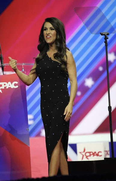Lauren Boebert Cpac Covention Protecting America Now Maryland March 2023 — Stock Photo, Image