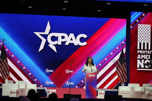 Int Tulsi Gabbard Cpac Covention Protecting America Now Maryland Marzo —  Fotos de Stock
