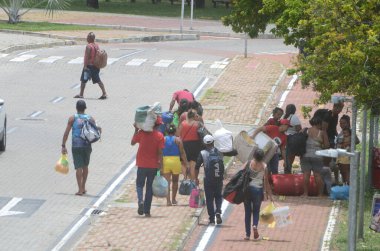 Tarım Bakanı Natal 'da Köylülerle görüşüyor. 07 Mart 2023, Natal, Rio Grande do Norte, Brezilya: Tarımsal Kalkınma ve Aile Tarım Bakanı Paulo Teixeira ile yapılan toplantıya köylüler de katıldı