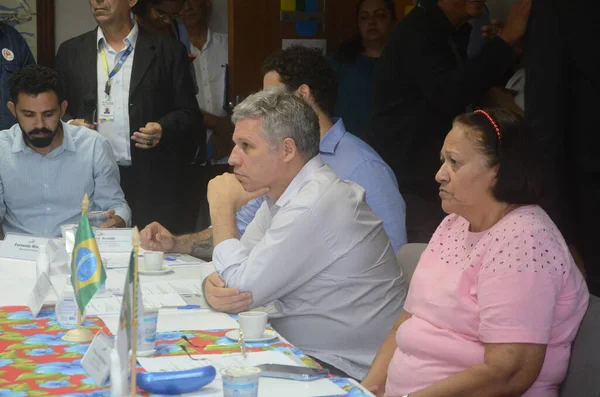 Ministro Agricultura Reúne Con Campesinos Natal Marzo 2023 Natal Rio — Foto de Stock