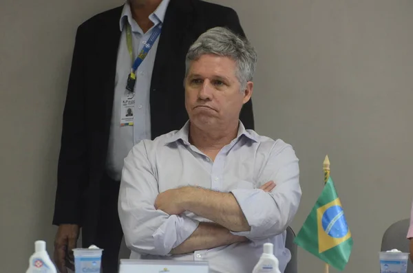 Jordbruksminister Träffar Bönder Natal Mars 2023 Natal Rio Grande Norte — Stockfoto
