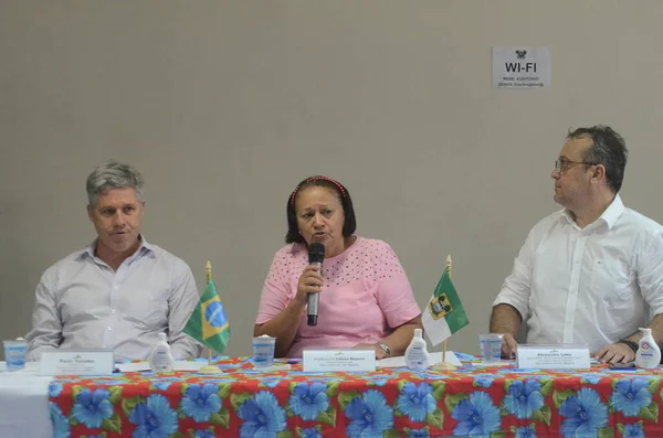Ministr Zemědělství Setkává Rolníky Natalu Března 2023 Natal Rio Grande — Stock fotografie