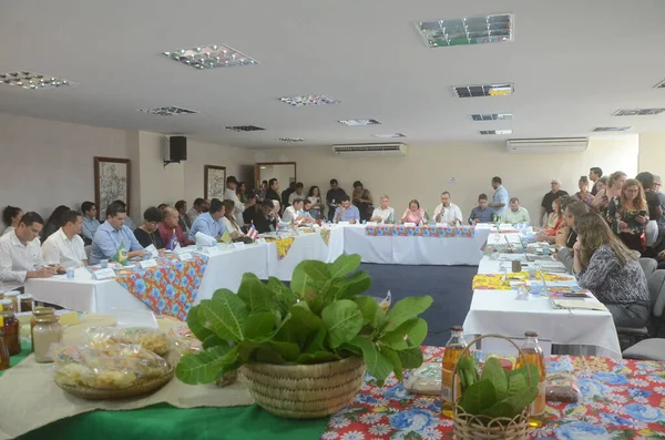 Ministre Agriculture Rencontre Des Paysans Natal Mars 2023 Natal Rio — Photo
