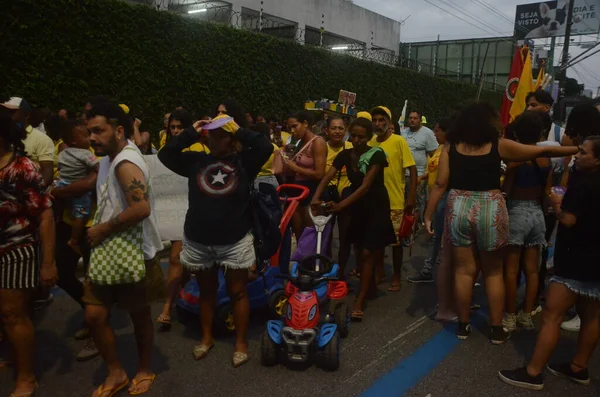 나탈에서 여성의 나타나는 2014 Natal Rio Grande Norte Brazil March — 스톡 사진
