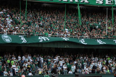 Paranaense Futbol Şampiyonası: Coritiba, FC Cascavel 'e karşı. 11 Mart 2023, Curitiba, Parana, Brezilya: Coritiba ve FC Cascavel arasındaki futbol maçı, 2023 Paranaense Futbol Şampiyonası 'nın ikinci ayağı için geçerli.