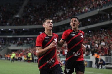Paranaense Futbol Şampiyonası: Athletico, Sao Joseense 'e karşı. 12 Mart 2023, Curitiba, Parana, Brezilya: Athletico PR ile Sao Joseense arasındaki futbol maçı çeyrek finaller için geçerli, 2023 Paranaense Şampiyonası 'nın ikinci ayağı